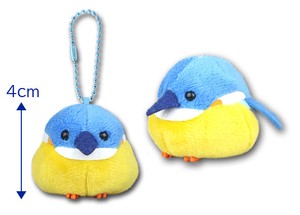 Amuse "Puchimaru" Soft Toys Pllet Small Birds Kingfishers