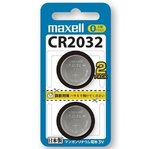 マクセル Maxell リチウムコイン電池（2個パック）CR2032.2BS B