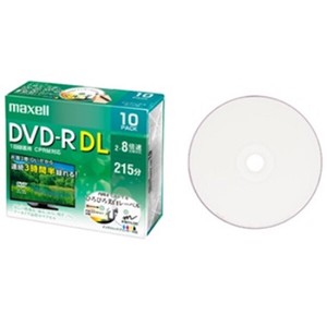 マクセル 録画用DVD-R 215分 2-8倍速(10枚入り) DRD215WPE.10S