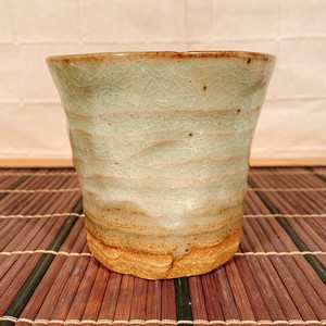 ロックカップ うのふ 土物 日本製 美濃焼 陶器 お茶 コーヒー お酒 焼酎 水割り おしゃれ カップ コップ