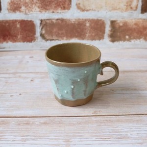 マグカップ  ミント かわいい おしゃれ 日本製 美濃焼 陶器 コップ カップ コーヒー カフェ 八窯変