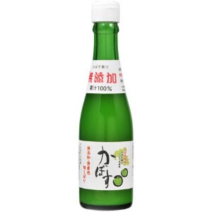 大分千歳村 かぼす果汁       瓶 200ml x24 【酢】