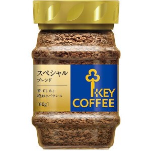 KEY インスタントコーヒースペシャル ブレンド 瓶 80g x12 【インスタントコーヒー】