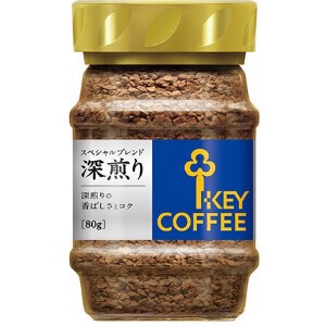 KEY インスタントスペシャルブレンド深煎り 80g x12 【インスタントコーヒー】