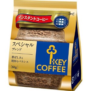 KEY インスタントスペシャルブレンド 詰替袋 60g x12 【インスタントコーヒー】