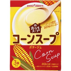 ポッカサッポロ おうちスープコーンスープ 12gX3箱 x5 【スープ】