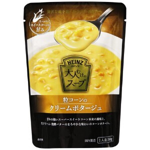 ハインツ 大人むけのスープ 粒コーンクリームポタジュ 160g x10 【スープ】