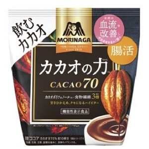 森永製菓 カカオの力 CACAO70 200g x12 【ココア】