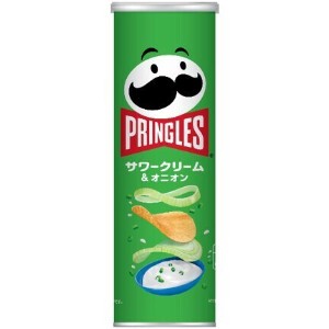 プリングルズ サワークリーム＆オニオン 105g x8 【スナック菓子】