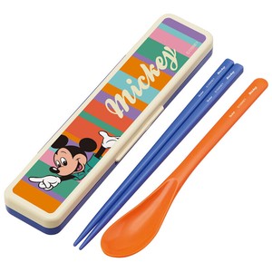 Chopsticks Mickey Skater Retro Desney 18cm Made in Japan