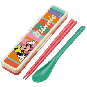 Chopsticks Minnie Skater Retro Desney 18cm Made in Japan