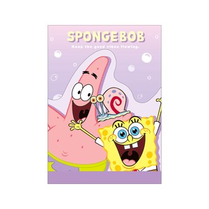 T'S FACTORY Memo Pad Spongebob Die-cut