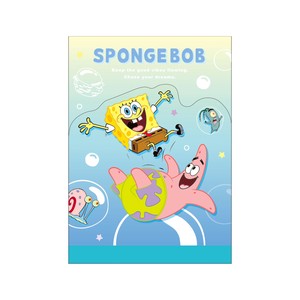 T'S FACTORY Memo Pad Mini Spongebob Die-cut Memo