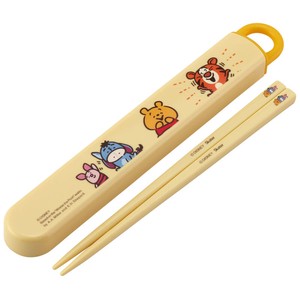 Chopsticks Kanahei Skater Antibacterial Dishwasher Safe Pooh Made in Japan