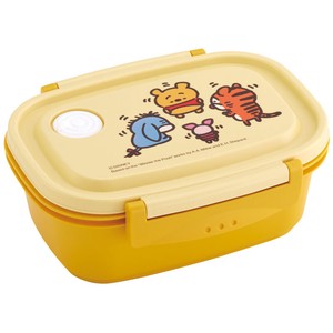 Storage Jar/Bag Kanahei Skater Dishwasher Safe M Pooh 550ml Made in Japan