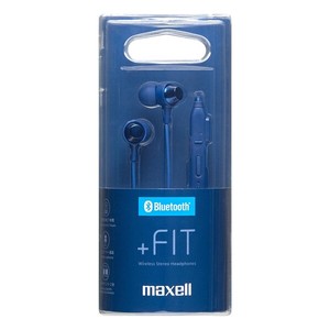 マクセル Maxell Bluetooth対応ワイヤレスカナル型ヘッドホン ダークブルー MXH-BTC110 DB