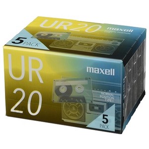マクセル Maxell カセットテープ UR 20分 5個入 UR-20N 5P