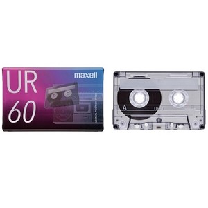 マクセル Maxell カセットテープ UR 60分 1個入 UR-60N