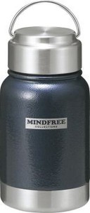 MF-03N MINDFREE -マインドフリー- ステンレスミニボトル 350ml ネイビー MF-03N 72-01701