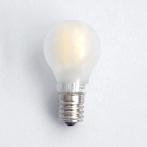 【電球】小型LED電球E17乳白