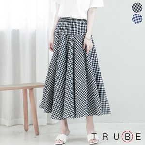 Skirt Flare Skirt Checkered