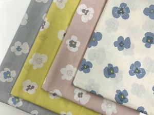 Cotton Fabric 4-colors Made in Japan