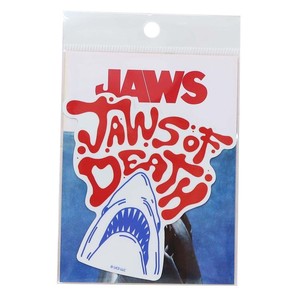 【ステッカー】ジョーズ ダイカットビニールステッカー JAWS OF DEATH