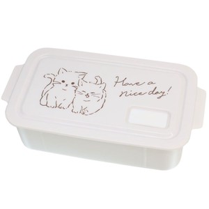 Bento (Lunch Boxes) milimili Antibacterial Tteok Lunch Box cat
