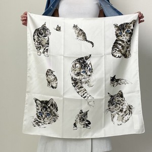 丝巾 猫图案