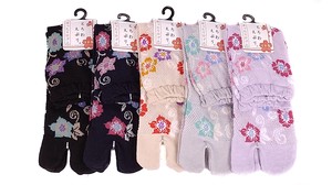 Crew Socks Colorful Tabi Socks Made in Japan