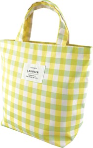 Lunch Bag Yellow Check L