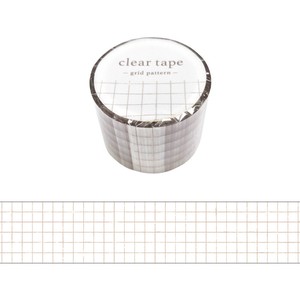 Washi Tape Clear Tape 30mm Width Grid Pattern