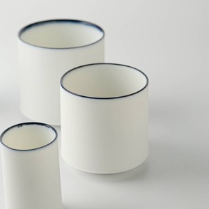 深山(miyama.) White Line-ホワイトライン- cup 150[日本製/美濃焼/和食器]