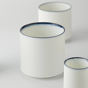 深山(miyama.) White Line-ホワイトライン- cup 200[日本製/美濃焼/和食器]