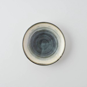 市原製陶 いえねこ 小皿 サバトラ(青)[日本製/美濃焼/和食器]