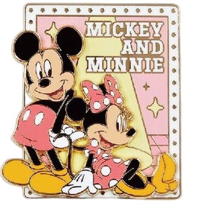 コレクションピンバッジ　ミッキー＆ミニー　Disney/ディズニー