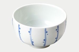砥部焼千山窯　丸碗（小雪）【日本製 砥部焼 陶器】