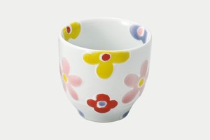 Hasami ware Japanese Tea Cup Flowers Made in Japan