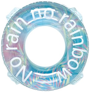 Swimming Ring/Beach Ball Rainbow 120cm