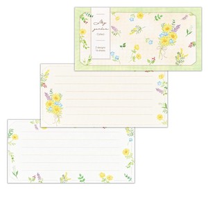 Writing Paper Garden Ippitsusen Letterpad Made in Japan