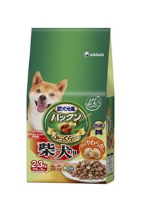 愛犬元気 パックン柴犬用ビーフ・ささみ・緑黄色野菜・小魚入り 2. 3kg