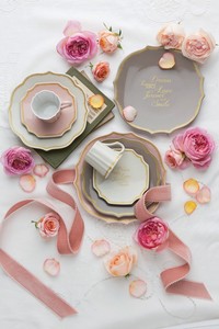 Cup & Saucer Set Party Word