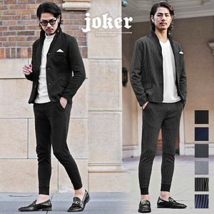 【2023年春の新作】グイタリアン3Bジャケット＋スキニージョガーパンツセットアップ2点セット／joker