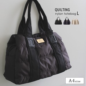 Tote Bag Nylon Quilted Size L