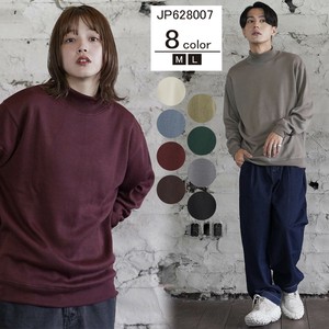 ミラノリブニットソーモックネックロンT