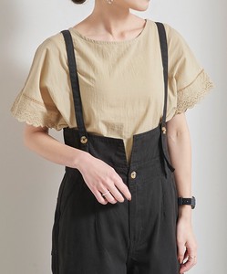 Button-Up Shirt/Blouse Pullover Cambric Cotton