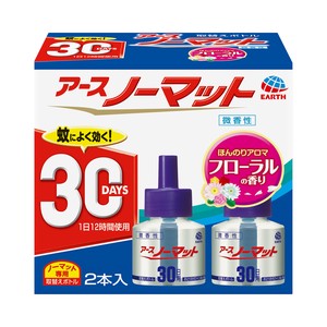【販売終了】アースノーマット 取替えボトル30日用 微香性 2本入×30点セット【 殺虫剤・ハエ・蚊
