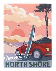 エンボス　リゾートサイン　　HAWAII　NORTHSHORE
