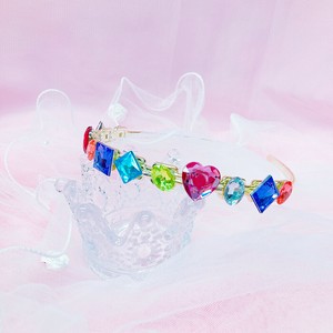 mnct キラキラジュエル カチューシャ（キッズ　子供　アクセサリー）