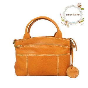 Handbag Zucchero 2Way SARAI Genuine Leather Ladies